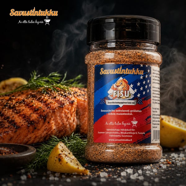 Savustintukun Fisu -mauste, 240g t&ouml;lkki
