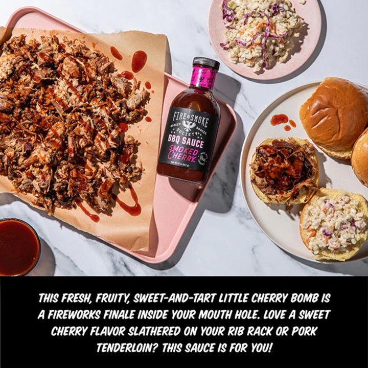 Fire & Smoke Society Smoked Cherry BBQ Sauce 567gr