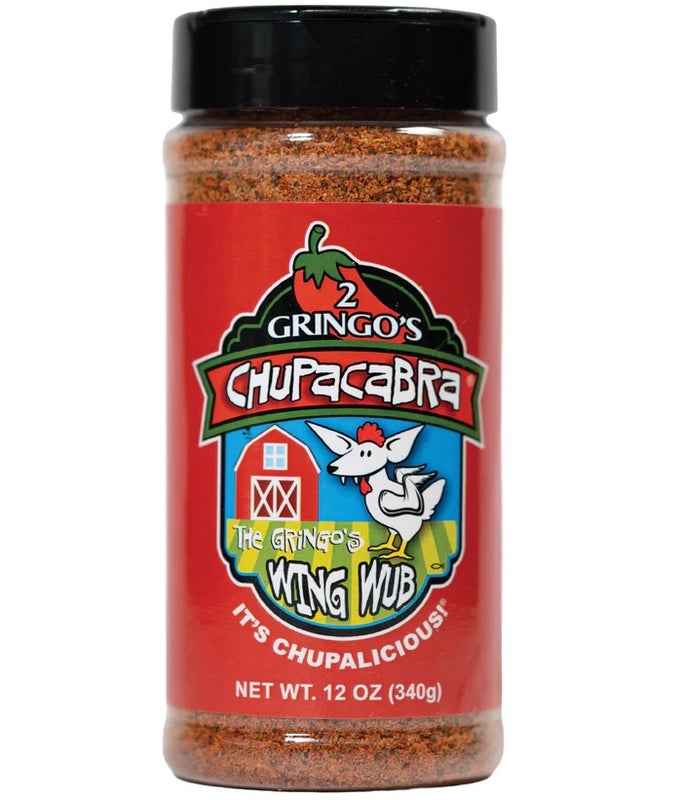 2 Gringo's Chupacabra - Wing Rub 340g  -IT'S CHUPALICIOUS