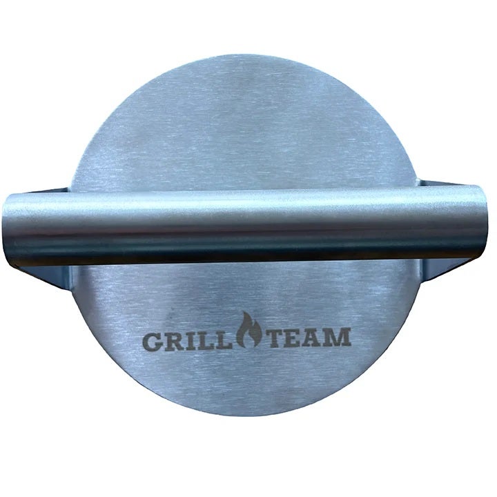 Grill Team  Smash burger rauta, Ruostumaton ter&auml;s